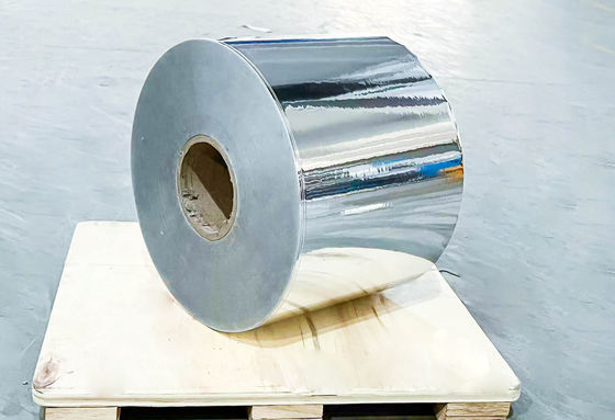 Étiquette en rouleau BOPP transparente Matériaux autocollant 50 μm Épaisseur de face Adhésif acrylique