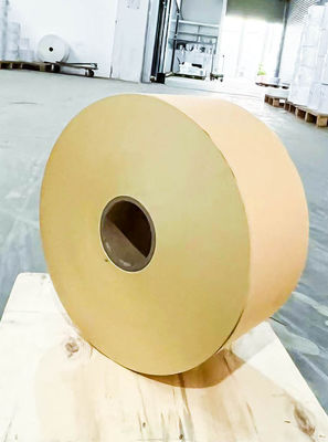 Papier Kraft colle chaude auto-adhésif Étiquette Matériaux 80g Épaisseur de surface