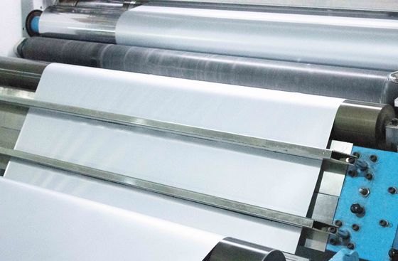 Mat argenté PET autoadhésif papier autoadhésif rouleau 25u épaisseur de surface colle chaude