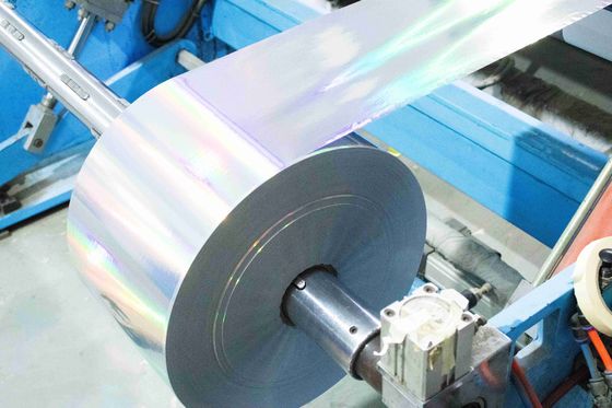 Étiquette de film adhésif holographique transparent et collant ordinaire longueur 800 m