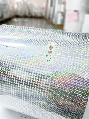 Étiquette de film holographique auto-adhésif extra collant papier à huile