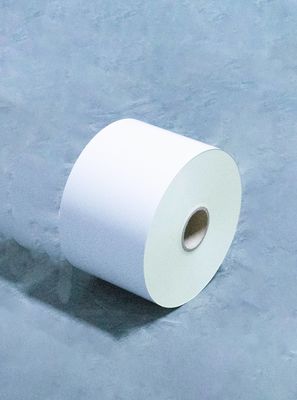 Étiquettes résistantes à l' eau en papier revêtu de PET auto-adhésif, plaque de cuivre