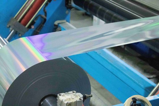 Collage mobile autoadhésif film holographique rouleau d'épaisseur de surface 50 u