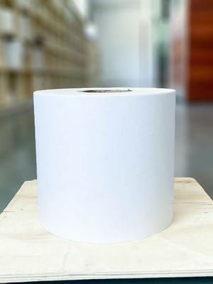 Résistant à l'usure Jumbo Printing Paper Roll 105u Épaisseur de surface personnalisée thermique