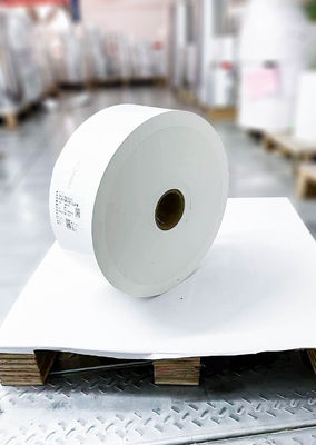 Rouleau de papier jumbo imperméable, rouleau de papier brillant pour écrire