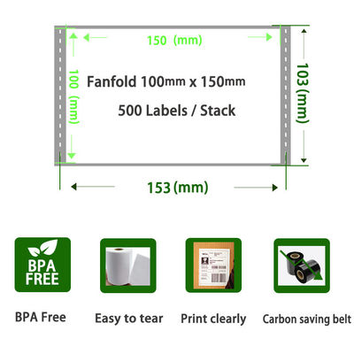 Imprimante d'étiquettes 4x6 durable et stable thermique