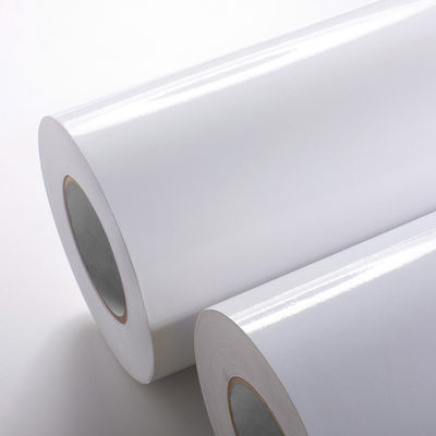80 grammes de papier revêtu pour l'impression d'étiquettes avec adhésif acrylique permanent renforcé