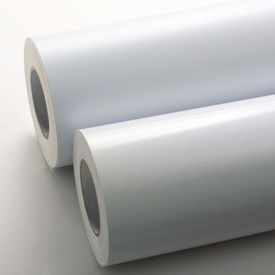 Étiquette en papier vitreux blanc 80 g papier revêtu d'un adhésif acrylique permanent