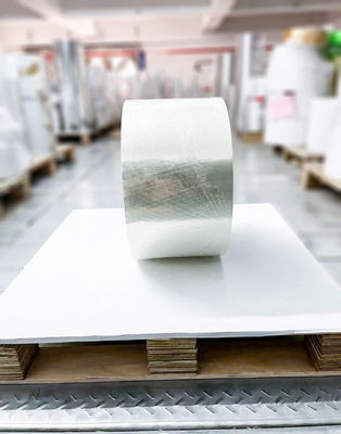 Bon prix Papyrus adhésif en rouleau jumbo en PET BOPP blanc clair Approbation SGS en ligne