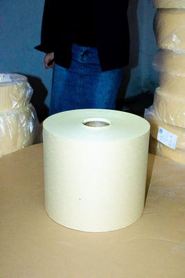 Bon prix Étiquette de papier en rouleau auto-adhésif adhésif Kraft collant à l'huile en ligne