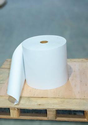 Bon prix Papier thermique résistant aux rayures Jumbo Roll à viscosité élevée Stong Sticky Back Type en ligne