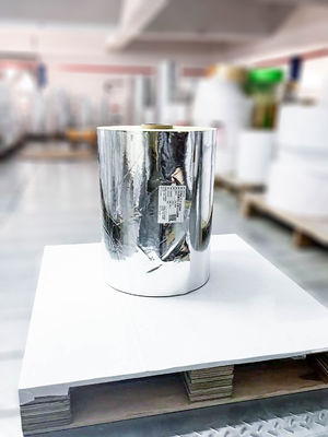 Bon prix Étiquette de rouleau jumbo adhésif extra-adhésif clair argenté certifié SGS en ligne